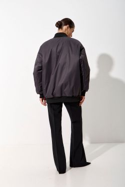 Куртка бомбер в цвете графит