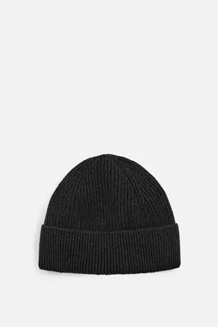 ZARA БАЗОВАЯ ШАПКА БИНИ, ЧЕРНЫЙ