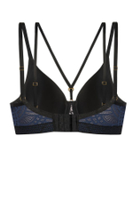 Бюстгальтер Debora с чашками из гибридной пены (Размер: 70E) (Цвет: черный)