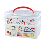 КОРОБКА УНИВЕРСАЛЬНАЯ С РУЧКОЙ И ДЕКОРОМ MULTI BOX 2 СЕКЦИИ, 245Х160ММ (творчество)