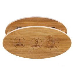 GAEM Часы песочные (1/3/5 мин.), L11 W5 H9 см, 3в.