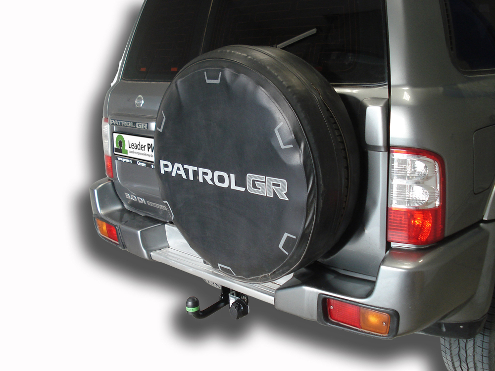 Фаркоп(прицепное) Лидер-Плюс для NISSAN PATROL (Y61) (внедорожник) 1997-2010 г.в.(паспорт и сертификат в комплекте)(без электрики)N123-A