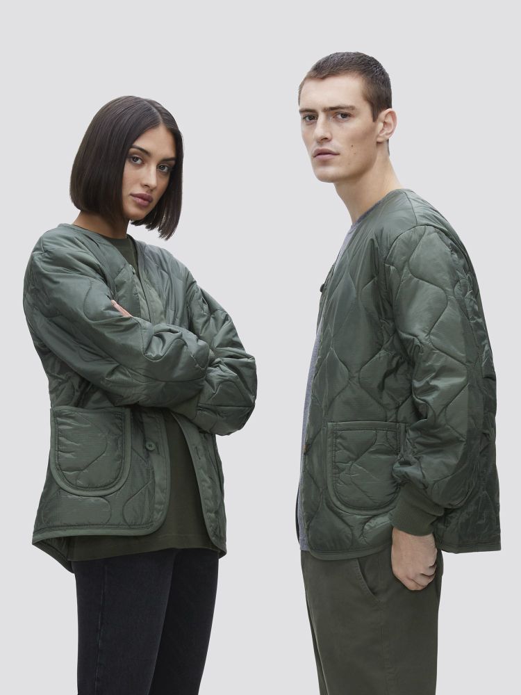 Подкладка для куртки Alpha Industries M-65 Olive Drab (Зеленый)