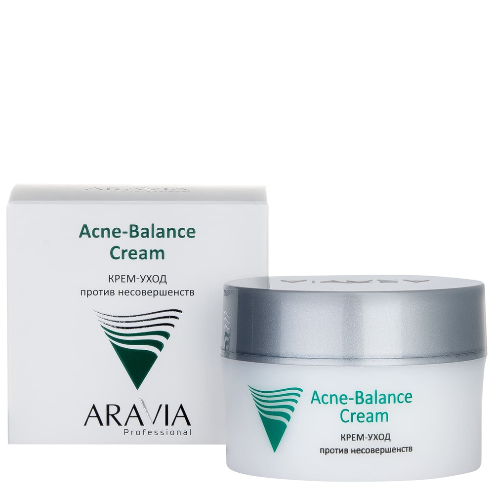 Aravia Professional Крем-уход для лица Acne-Balance Cream, против несовершенств, 50 мл