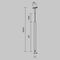 Трековый подвесной светильник Maytoni Technical Skim TR191-1-3W4K-M-BBS