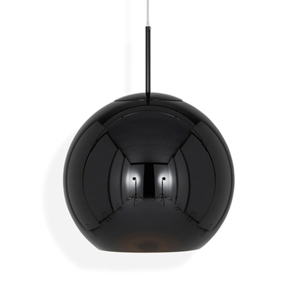 Pendant design lamp  Copper shade by Tom Dixon (Black,  D40)