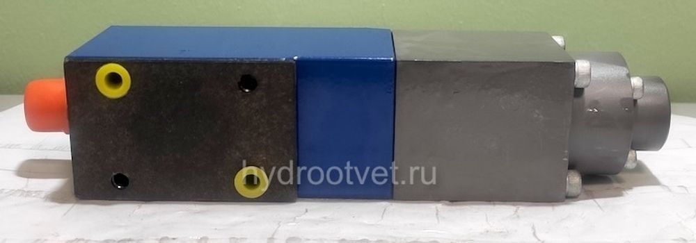 DBEE6-1X/200YG24K31C - Пропорциональный предохранительный клапан Ду6 (расход до 30 л/мин), давление регулировки до 200 бар, встроенные усилитель = есть, монтаж - на плиту