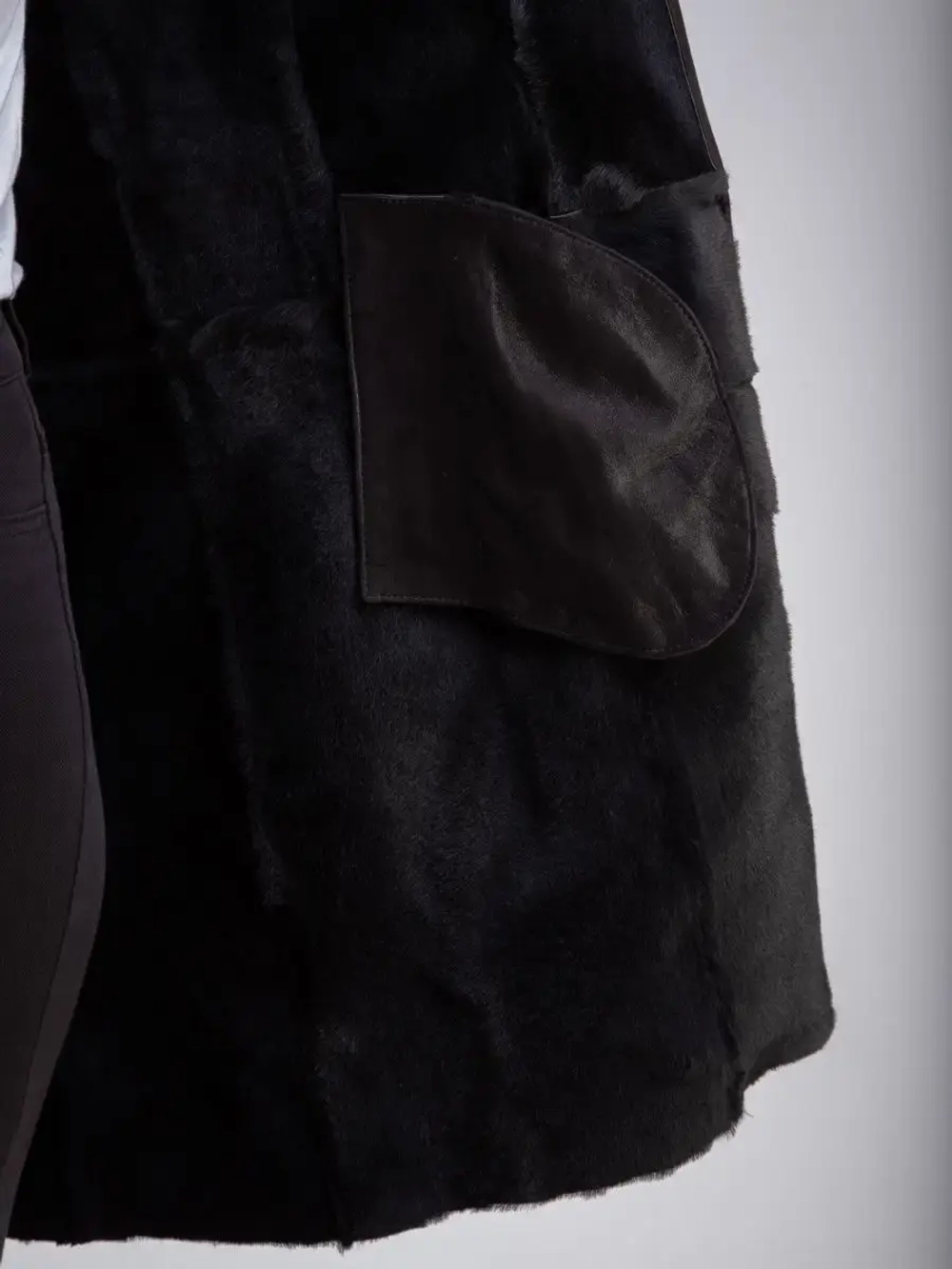 Дубленка натуральная длинная Турция