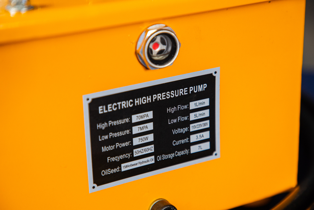 Насос опрессовочный электрический TOR HHB-603B