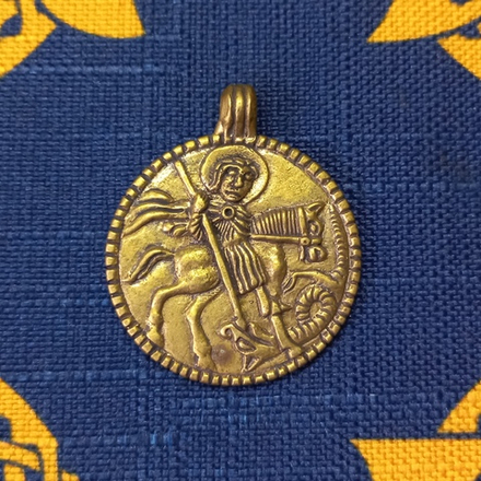 Подвеска. Змеевик. Новгород 12-14 в.