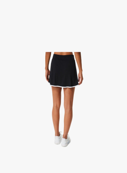 ASICS, COURT SKORT, PERFORMANCE BLACK, WOMEN, M