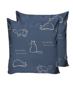 Комплект наволочек 2шт Сказка "Котики" 70х70 см