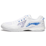 Li Ning Kirin 3.0 Cushioning, Wear Resistant Low top Table Tennis Shoes Unisex White Blue