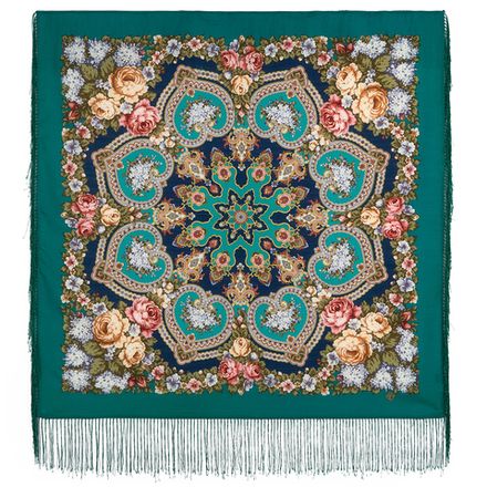 Павловопосадский платок Домашний очаг 1829-12