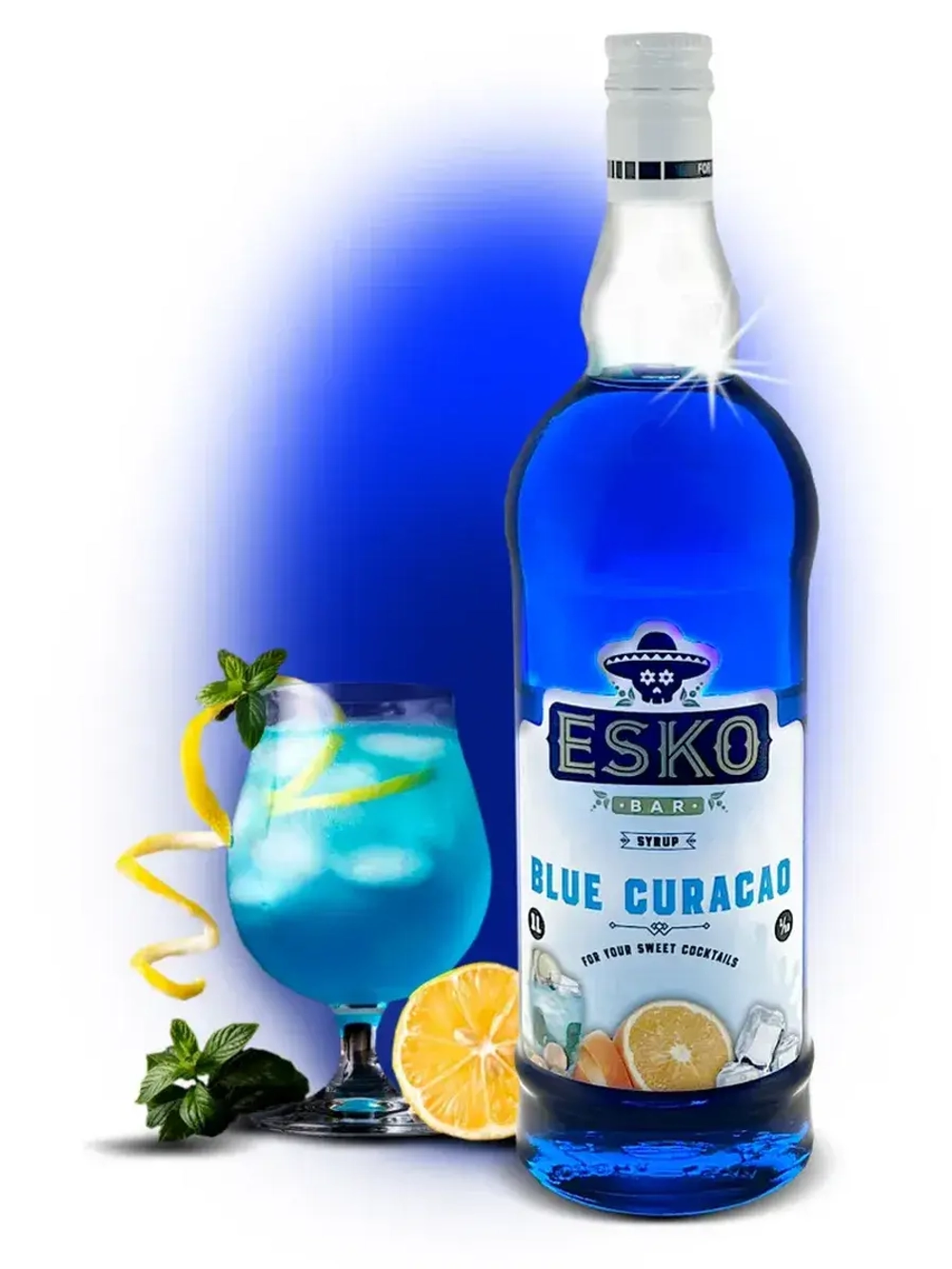 Сироп Блю Кюрасао 1л