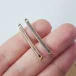 Коннектор, бижутерный сплав, античная медь, 33мм, штучно