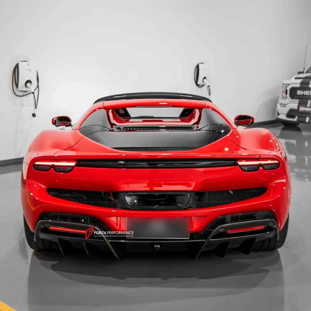 Карбоновые детали в штатном стиле для Ferrari 296 GTS GTB 2022+ Феррари