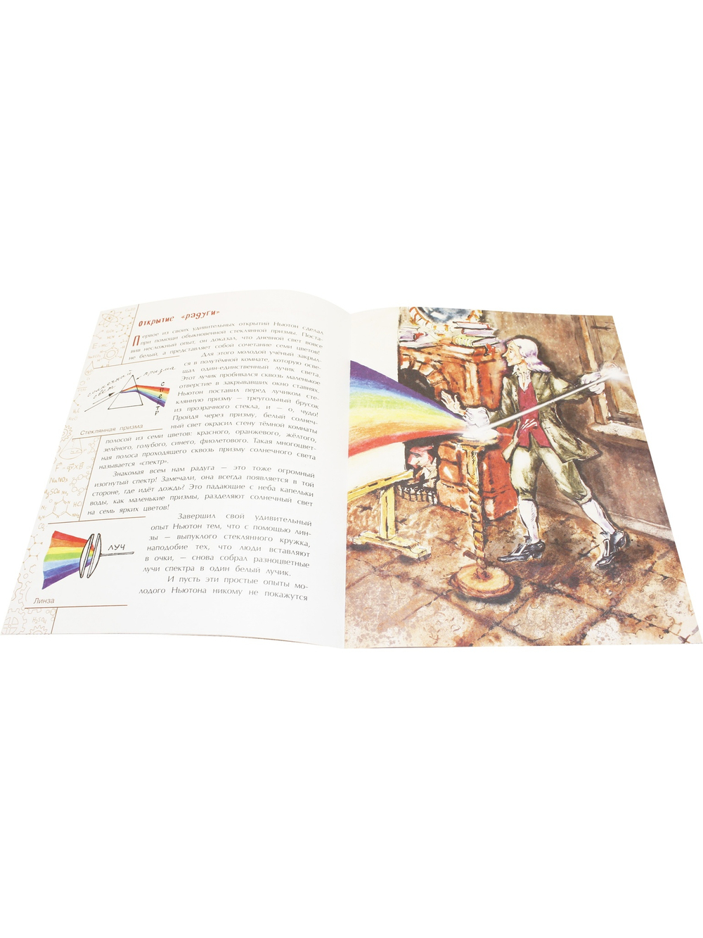 Исаак Ньютон, которому на голову упало яблоко