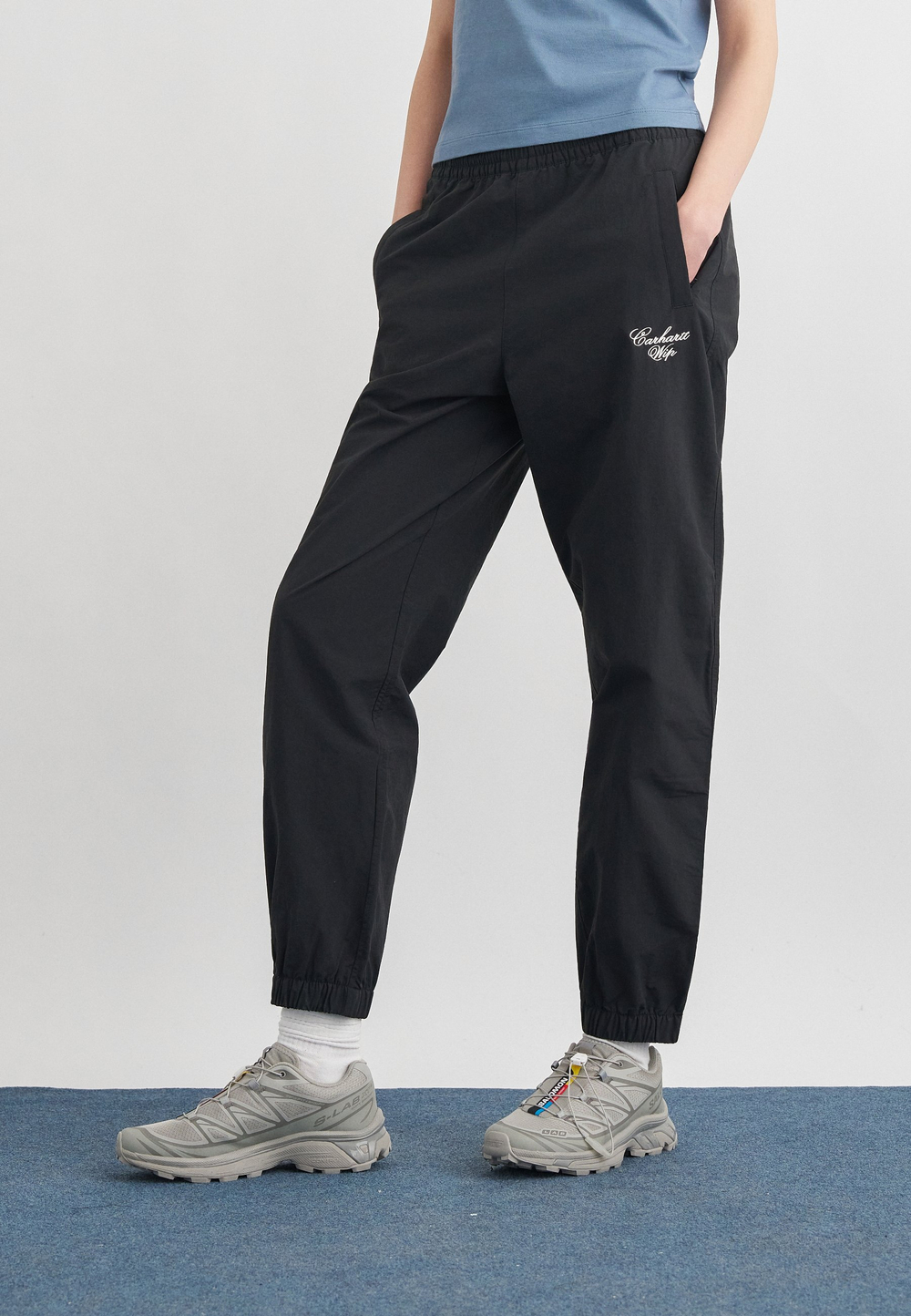 Carhartt WIP TRAVON - Тренировочные брюки - Чёрный