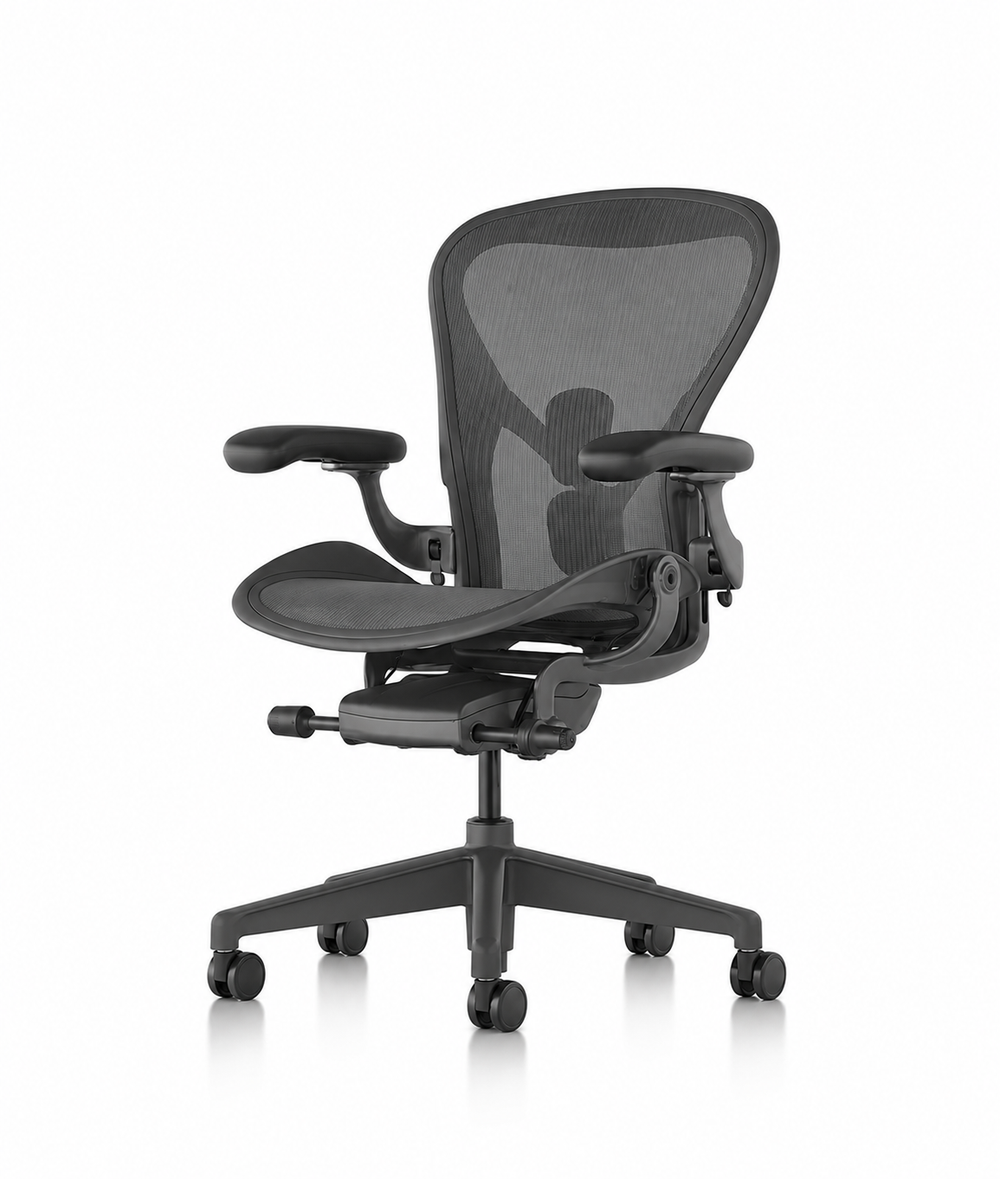 Кресло Herman Miller Aeron Graphite Nylon, размер B