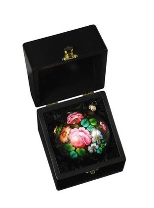 Christmas ball in wooden gift box SH01D251018010