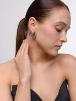 Серьги "Bean" Silver