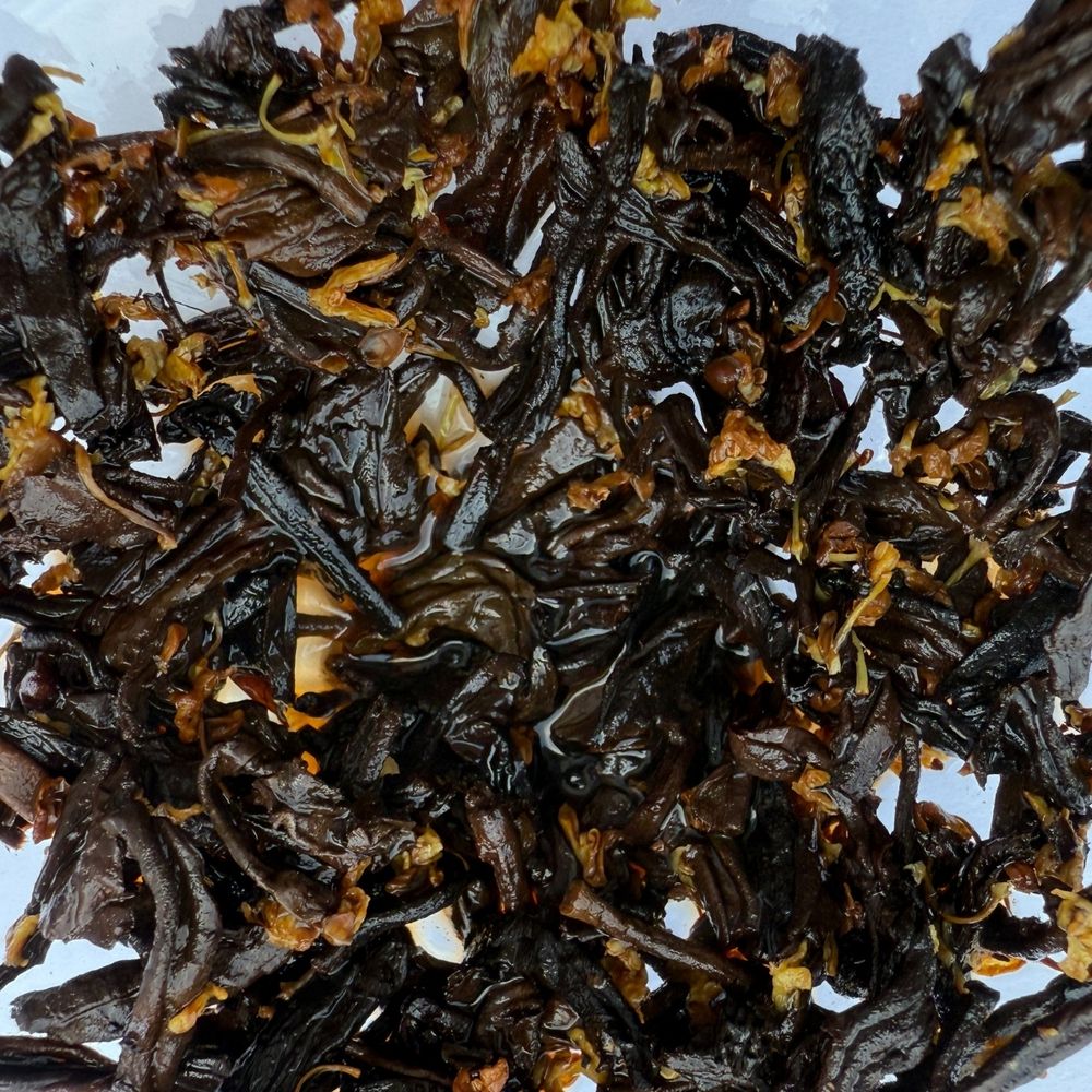 Шу Пуэр. с османтусом. Пластинка. 5 шт. 25 г.