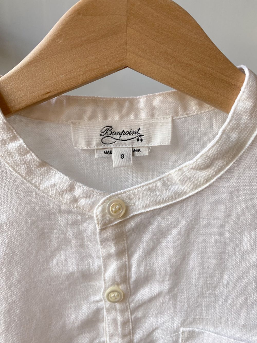 Льняная рубашка  Bonpoint, 128