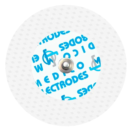 Электроды одноразовые для ЭКГ MEDICO с кнопочным коннектором твердогелевые диаметр 55 мм MSGLT-15DC 50 шт