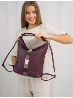 Сумка рюкзак большая через плечо трансформер