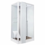 Душевая кабина Orans Diamond 89105LSLH 120х90 профиль белый