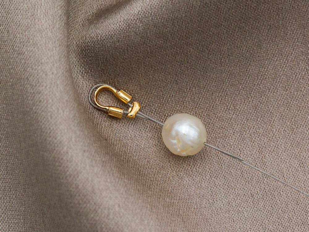 Кримпы-бусины 1,5мм (10гр) (светлое золото)