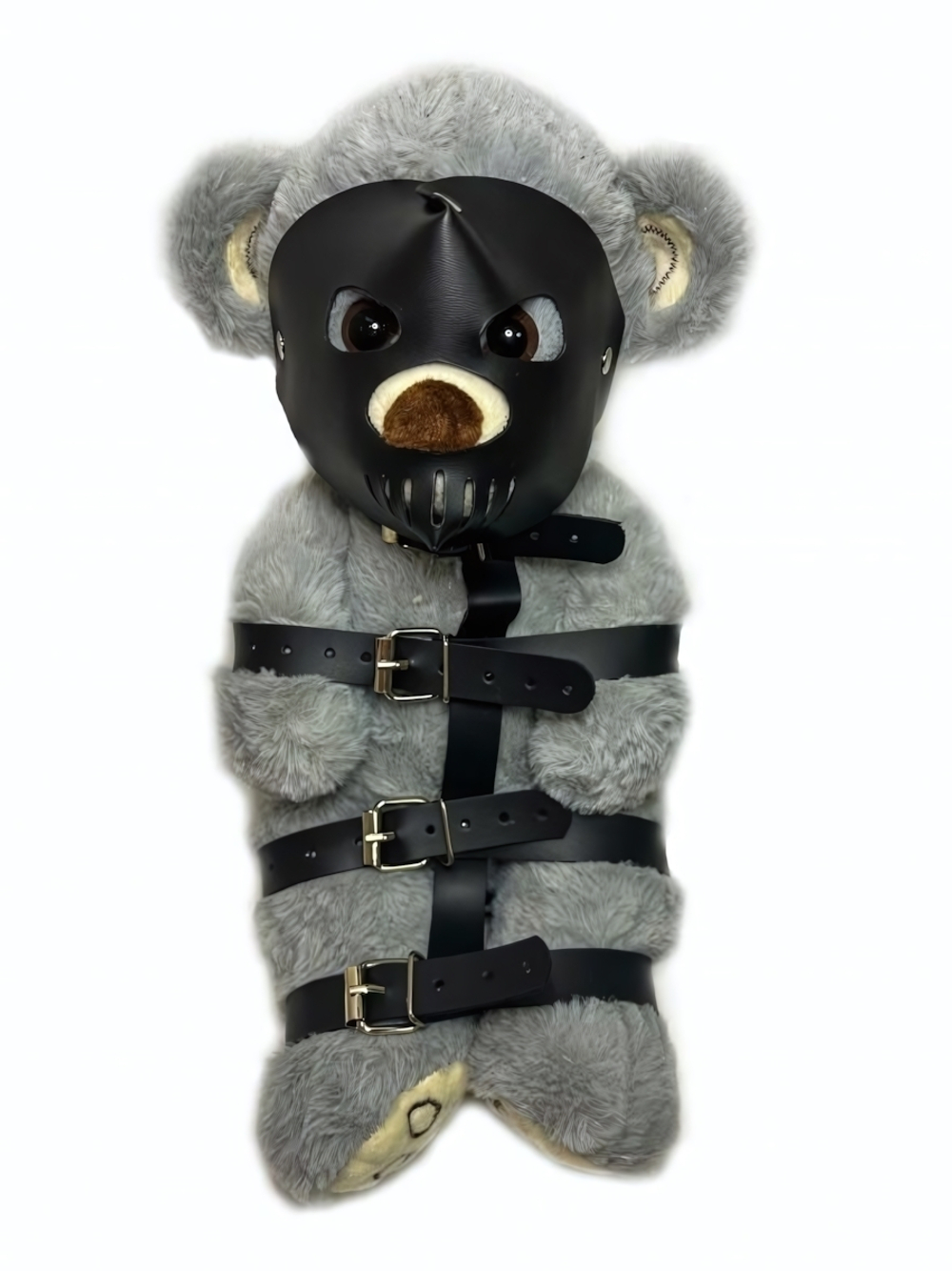 Плюшевый БДСМ Мишка с фиксацией (Цвет: разноцветный)