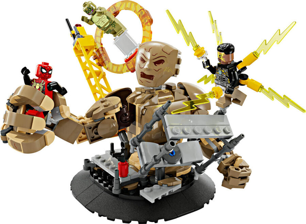 Конструктор LEGO Marvel 76280 Человек-паук против Песочного человека Последняя битва
