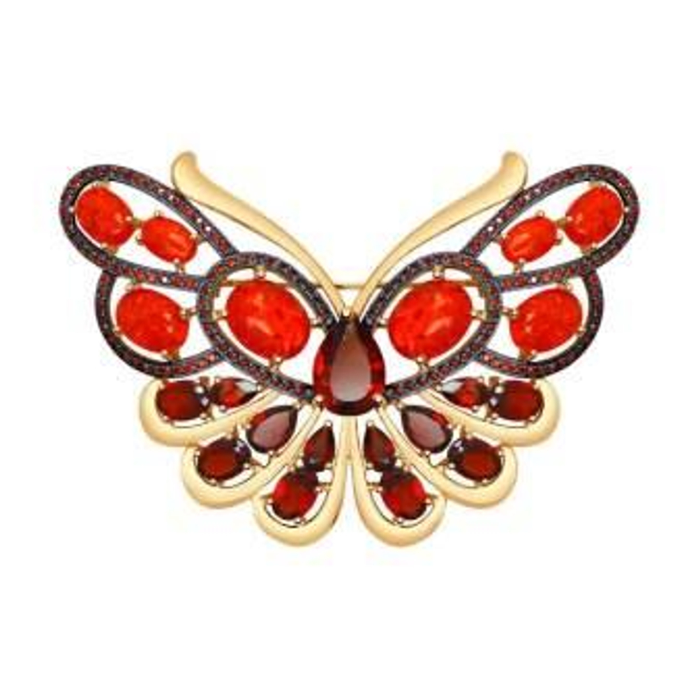 Брошь Бабочка