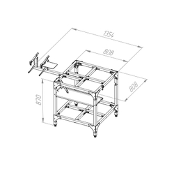 Стол для фрезерного станка Start
