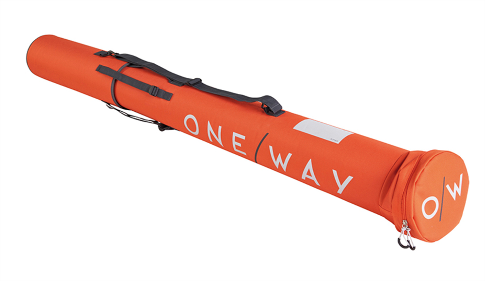 Тубус для лыжных палок ONEWAY TUBE TELESCOPE на 8 пар, оранжевый OZ18023