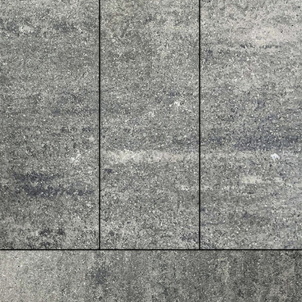 Тротуарная плитка ПРЯМОУГОЛЬНИК 900х300 мм - Искусственный камень Шунгит