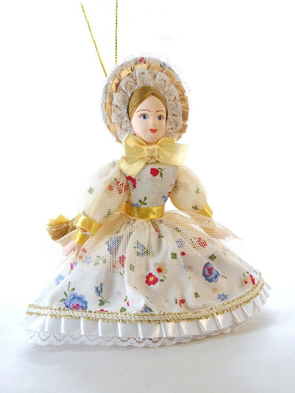 Кукла-подвеска Девочка Полианна