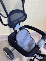 Велосипед 3-х колесный ROCKET с музыкальной панелью серый арт. 5088