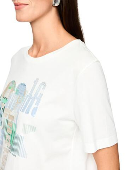 Marc Cain Футболка , декорированная пайетками