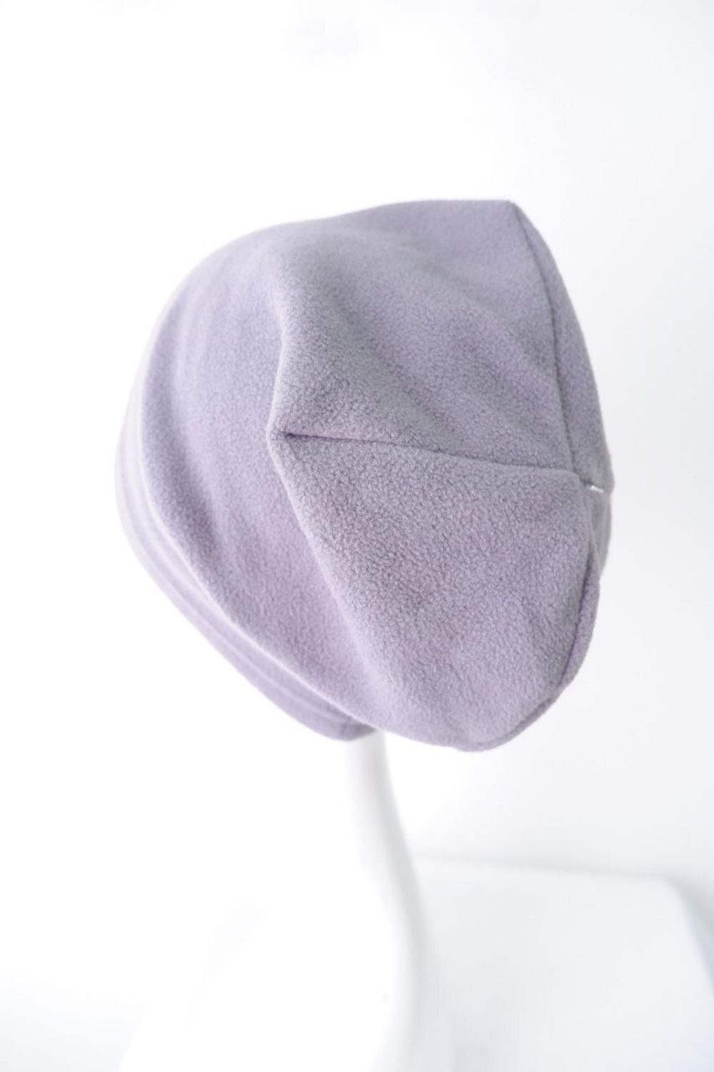 Шапка серая флисовая