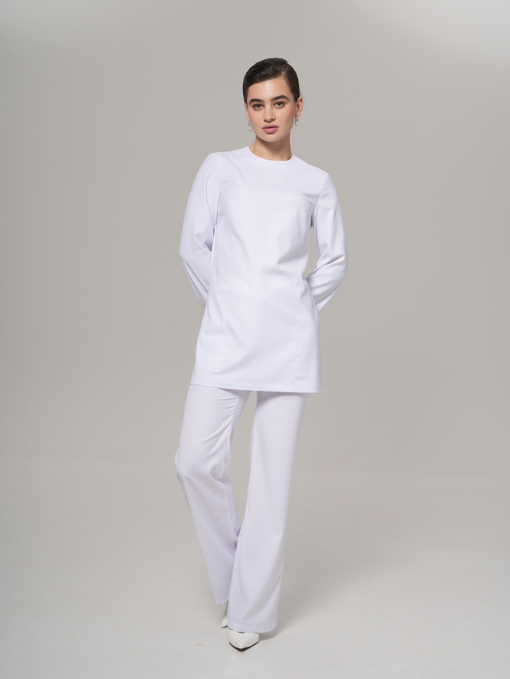 Блуза медицинская женская | Бл-386 б статус премиум