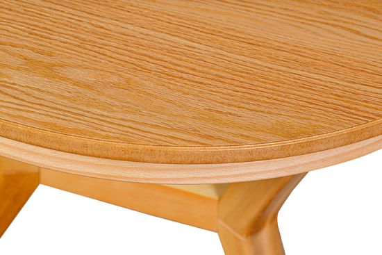 Стол Рим D-90, массив бука, цвет нат. бук