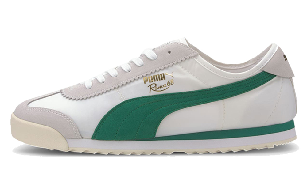 PUMA Roma "68 Nylon White/Green Women"s