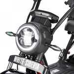 Электроскутер CityCoco WHITE SIBERIA MINI R 2.0 1200W (2022) BLACK