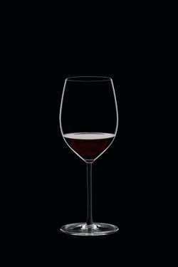 Бокал для красного вина 625мл Riedel Fatto a Mano Cabernet/Merlot с черной ножкой