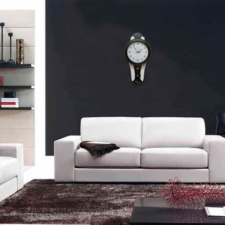 Часы настенные с маятником 301 BK Castita