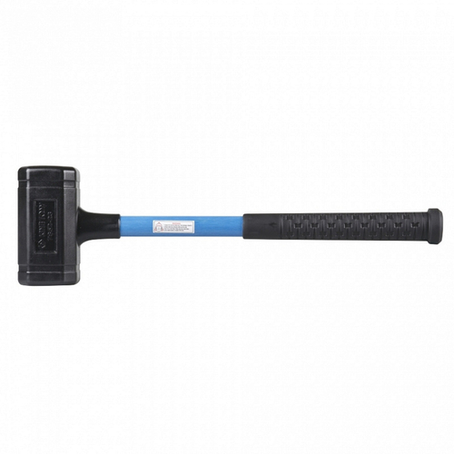 KING TONY (7852-23) Кувалда резиновая 1650 г, фиберглассовая рукоятка