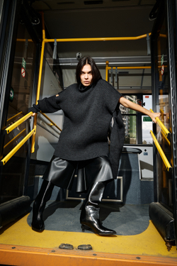 Джемпер с отстегивающимися рукавами WARM UP Graphite